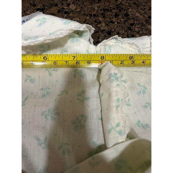 vtg polly flinders one piece jumper smocked flowers girl's 18 mos - Picture 9 of 10